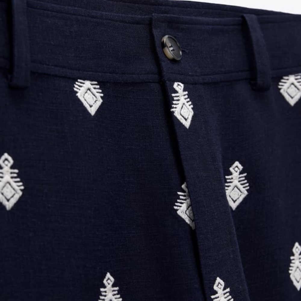 Embroidered Culottes - image 8